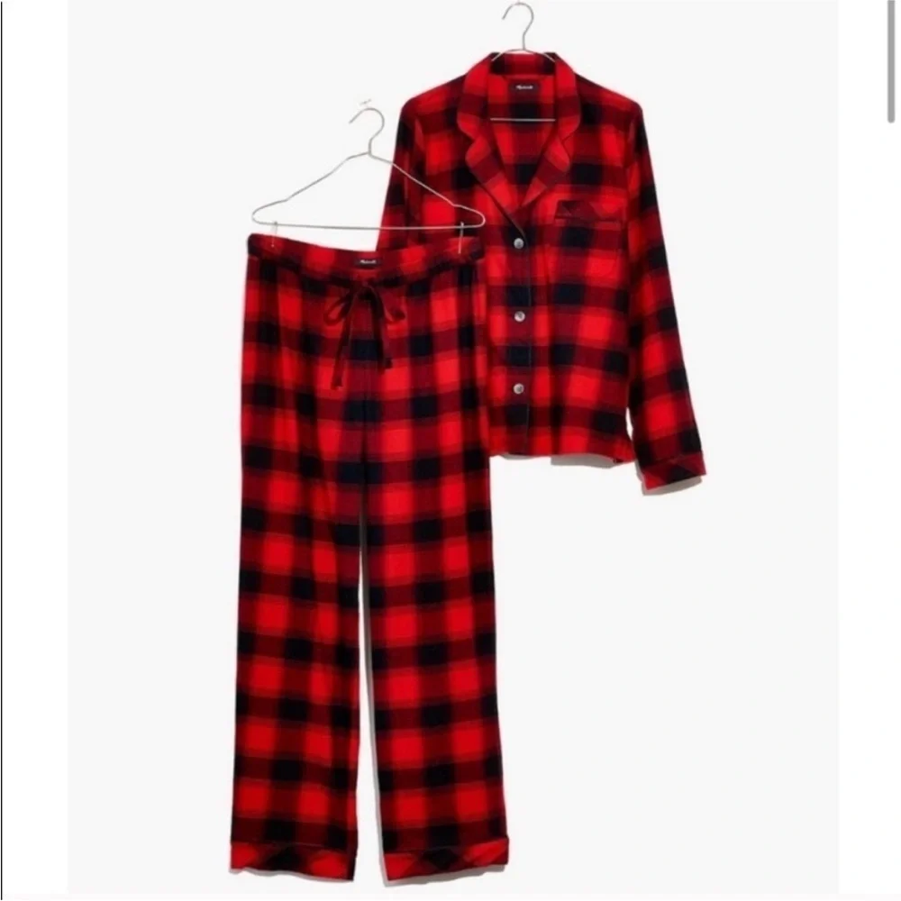 Madewell warm plaid